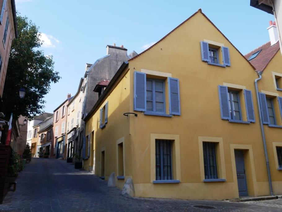 Chez Laurette - Charming Apartment In Historic Village Near Versailles 马尔利勒鲁瓦 外观 照片