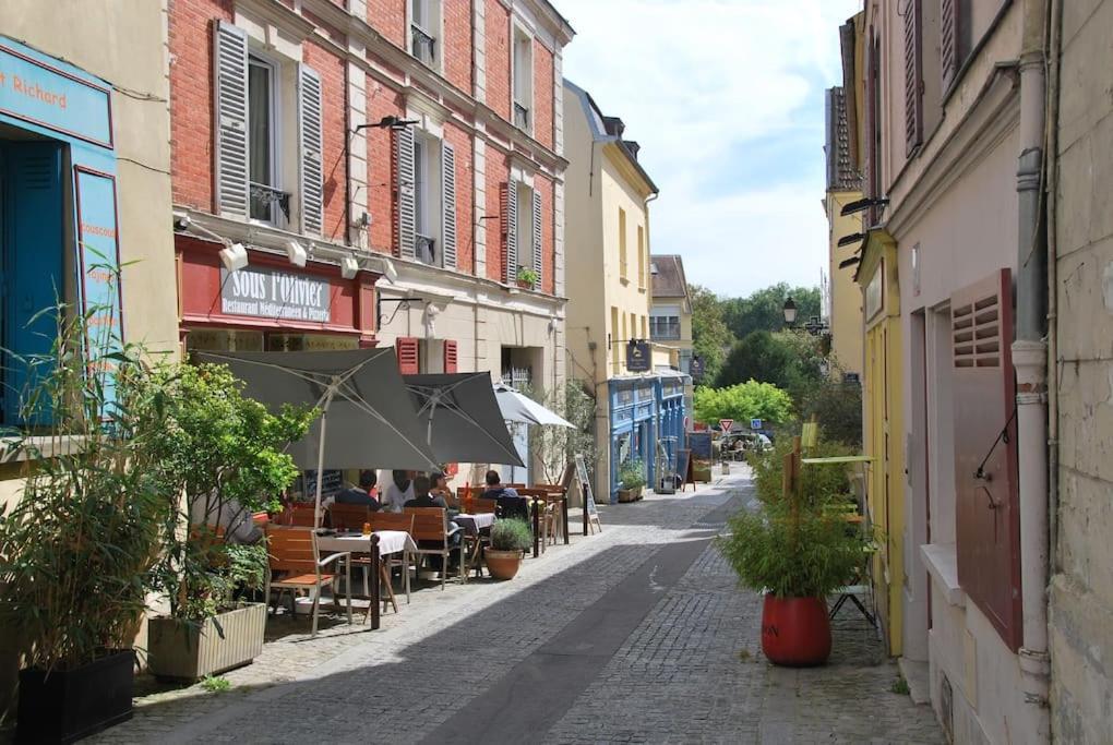 Chez Laurette - Charming Apartment In Historic Village Near Versailles 马尔利勒鲁瓦 外观 照片